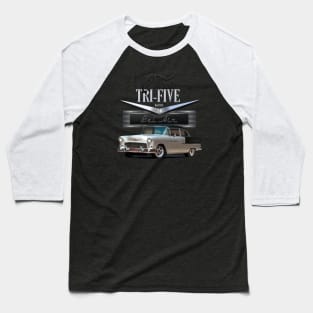 55 Chevy Classic Baseball T-Shirt